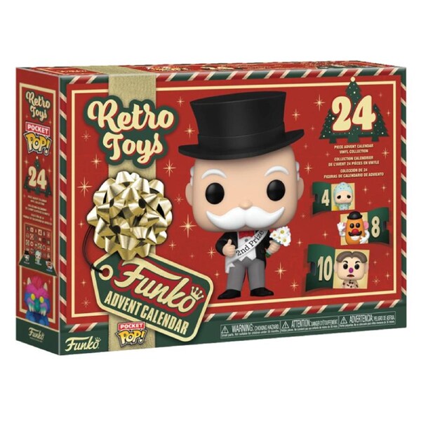 Hasbro Retro Toys 24 Day Funko Pocket POP! Advent Calendar