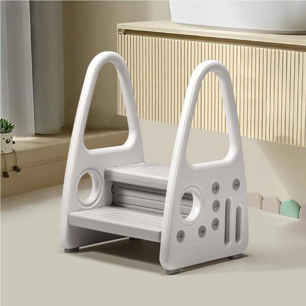 Playpals Kids Step Stool Toddler Step w/70KG Load Capacity for Kitchen Helper Bathroom Sink Toilet Training