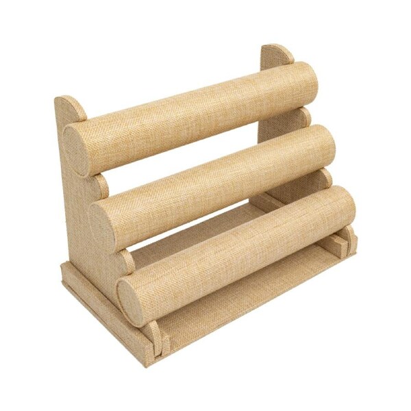 3-Tier Triple Bar Jewellery Display Rack