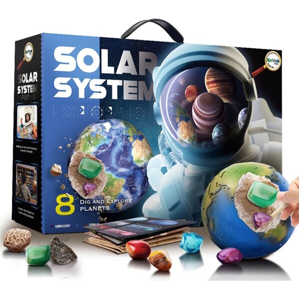 Kaper Kidz Solar System Exploration Dig Gem Kit Kids/Childrens Toy 6Y+