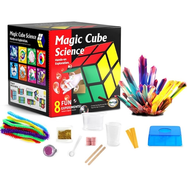 Kaper Kidz Magic Cube Science Experiments Fun Kit Kids/Childrens Toy 8Y+