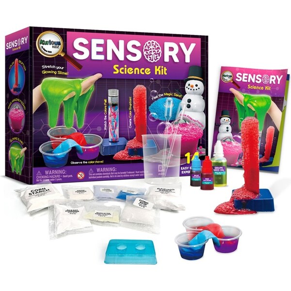 Kaper Kidz Sensory Science Kit Kids/Childrens Educational Activity Toy 8Y+