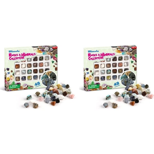 96pc Kaper Kidz Ultimate Rocks & Minerals Collection Kids/Childrens Toy 8y+