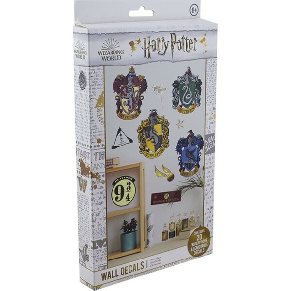 Harry Potter Wall Decals Decorative 4-Sheet Vinyl Stickers Bedroom Decor 8y+