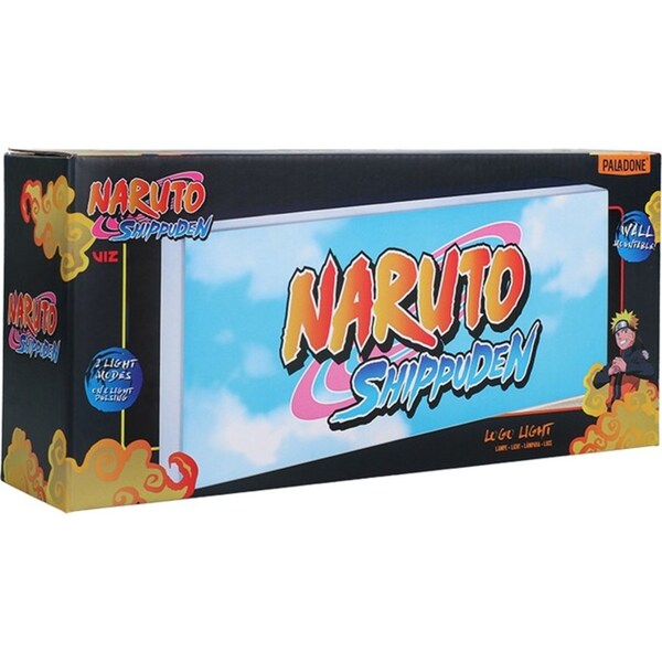 Naruto Logo Night Light Wall Mount/Freestanding Home/Bedroom Decor Lamp 30cm