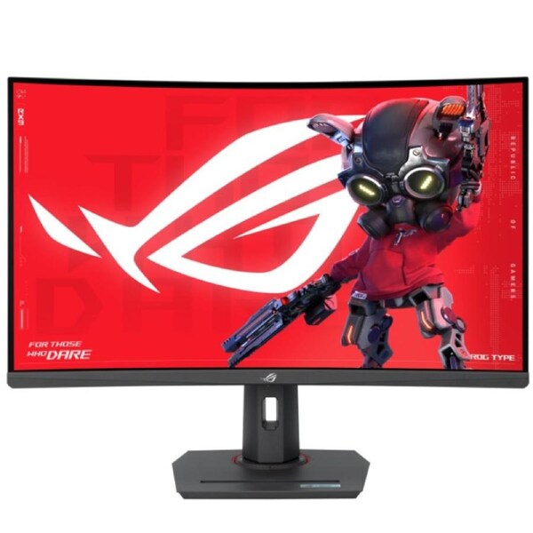 ASUS XG32WCS 32' ROG Strix USB Type-C Gaming Monitor , Curved, 180Hz (Above 144Hz), 1ms (GTG), Fast VA, Extreme Low Motion Blur Sync,