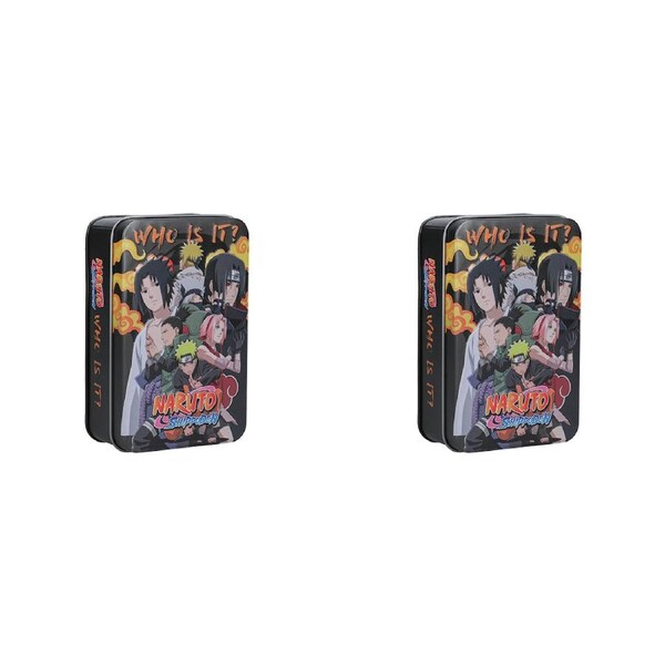 2x 72pc Naruto Shippuden Who Is It Card Game Deck Kids/Children Party Play 6y+