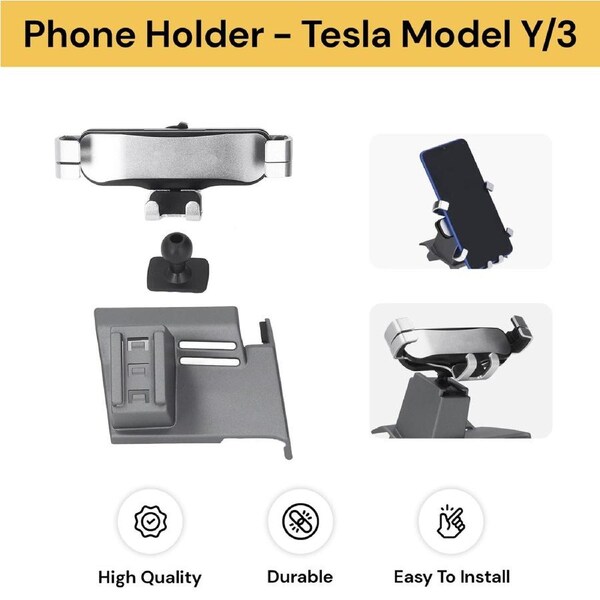 Phone Holder For Tesla Model Y/3