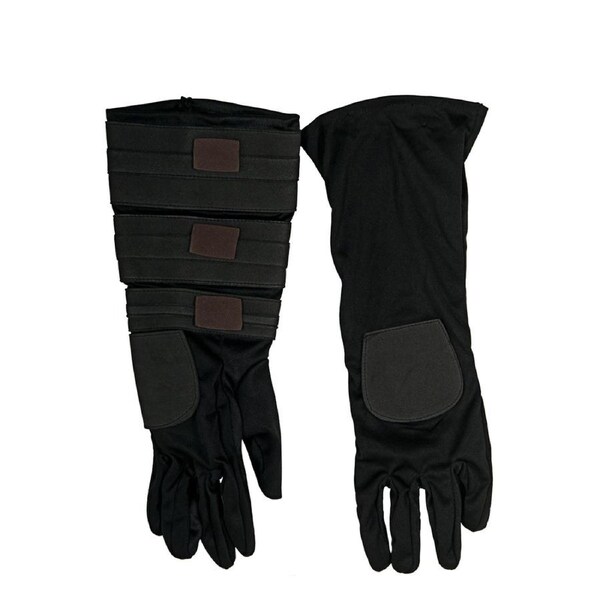 Star Wars Anakin Gloves Adult/Boys Hero Costume Dress-up Party Accessory Black