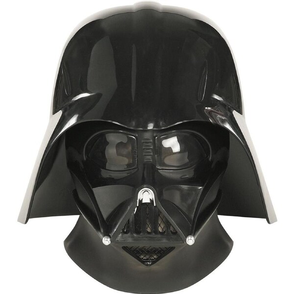 Star Wars Darth Vader Collectors 2-Piece Helmet Costume Head Accessory Adult