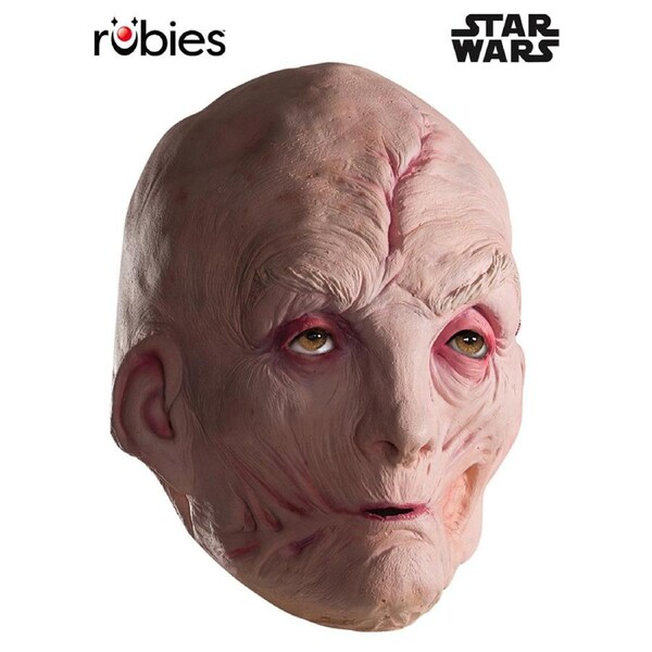 Star Wars Supreme Leader Snoke 3/4 Vinyl Mask Costume Head Accessory Adult
