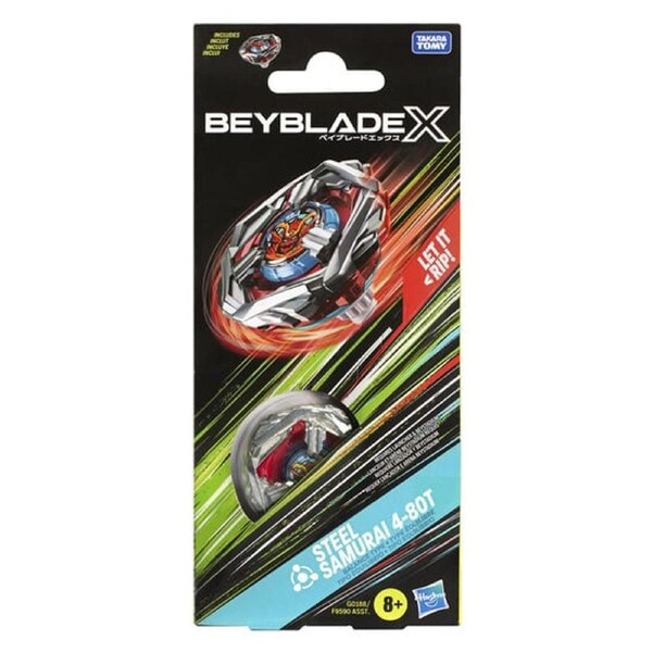 Beyblade X Booster Single Top Steel Samurai 4-80T