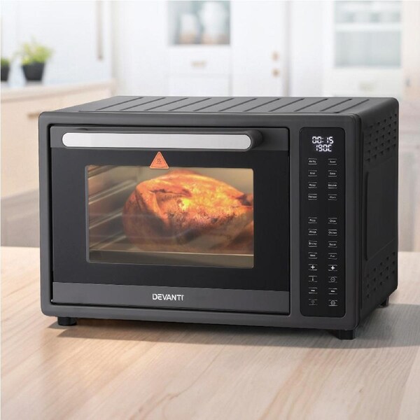 32L Devanti Air Fryer W/ LCD Touch Oven 1700W