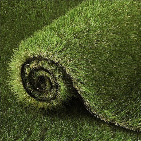 1mx10m Prime Turf Artificial Grass 45mm Synthetic Fake Lawn Turf Plastic Plant 4-coloured