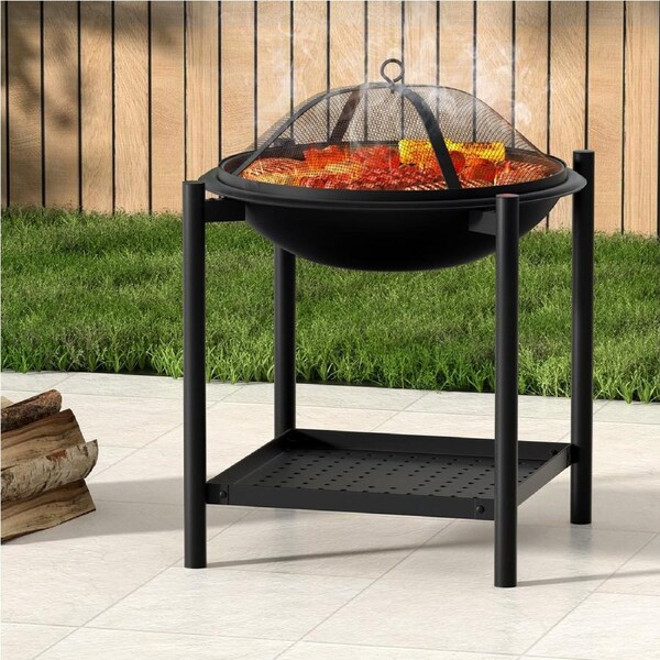 2-in-1 Grillz Fire Pit BBQ Grill Outdoor
