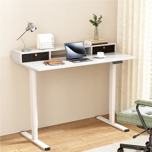 120cm Artiss Electric Standing Desk Adjustble Shelf