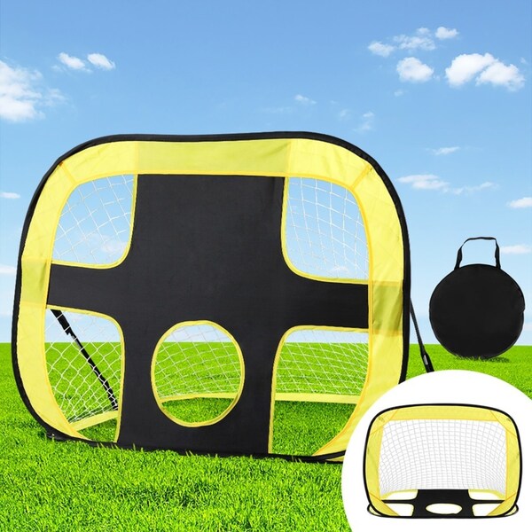 1 pc Everfit Portable Football Net Soccer Goal Rebound Target Hitter Training