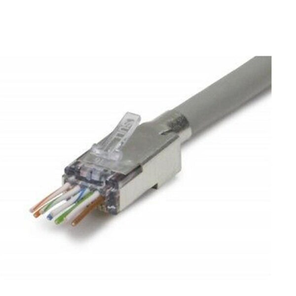 Platinum Tools 202052J Ezex48 Cat6A Shielded