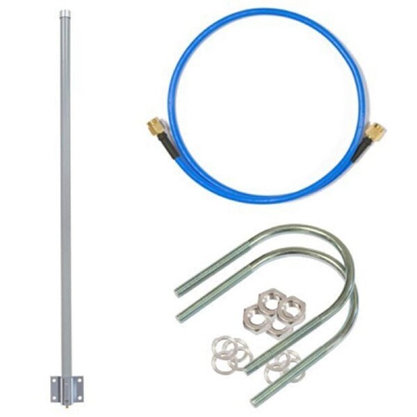Mikrotik Lora Omni Antenna Kit 824 960Mhz With Sma Female Connector