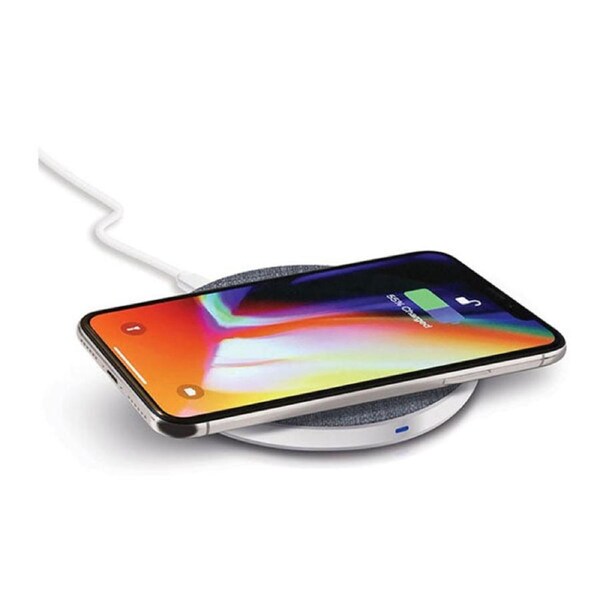 Eol Alogic Wireless Charging Pad Silver 10W Usb A To Usb C Cable