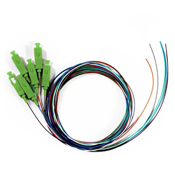 Serveredge Sca Pigtail Os2 2M 6 Fibres 6 Colour