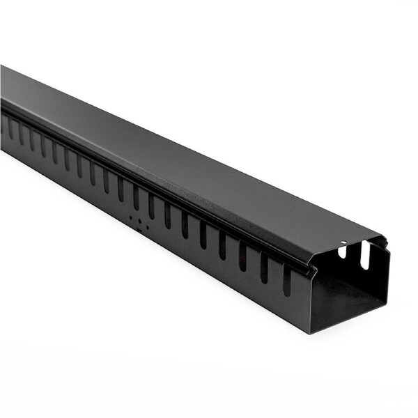 Serveredge 45RU METAL Single Sided Vertical Cable Manager for 4 Post & 2 Post Racks - Black colour