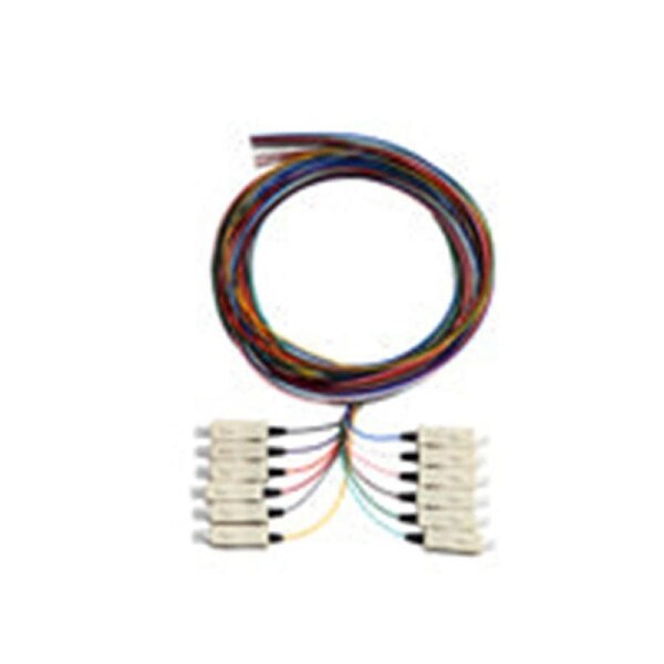 Serveredge Sc Pigtail Multimode Om3 2M 12 Fibres 12 Colour