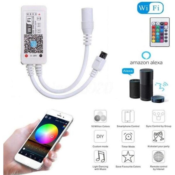 WiFi RGB LED Controller for Light Strips