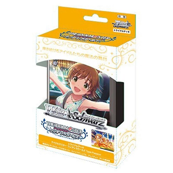 Weiss Schwarz JPN THE IDOLM@STER CINDERELLA GIRLS (Type:Passion) - Trial Deck