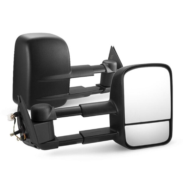 San Hima Pair Extendable Towing Mirrors For Ford Ranger 2009-2011