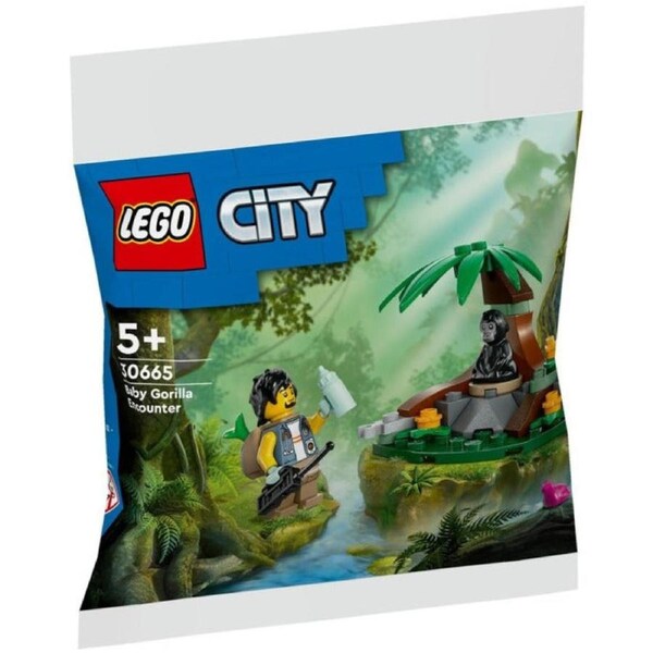LEGO 30665 - City Baby Gorilla Encounter Polybag Bagged