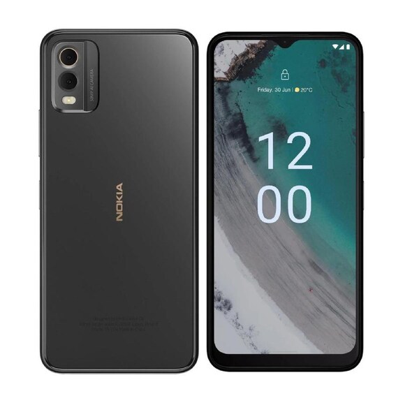 Nokia C32 4G 64GB - Charcoal (SP01Z01Z3152Y)*AU STOCK*, 6.52', 4GB/64GB, 50MP/8MP, IP52, Dual SIM, 5050mAh,2YR