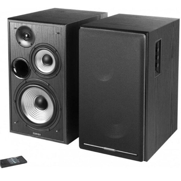 Edifier R2750DB Active 2.0 Speaker System with Sophisticated Sound in a Tri-amp Audio - Bluetooth Connection 6 1/2inch Bass Driver 136W RMS System