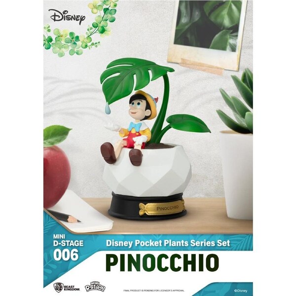 Beast Kingdom Mini D Stage Disney Pocket Plants Series Pinocchio