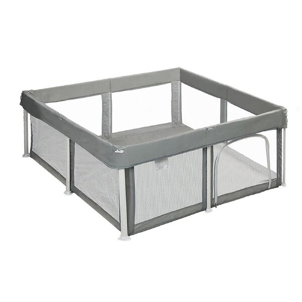 Foldable Kids Playpen Pop-up Safety Mesh Fence for Toddlers