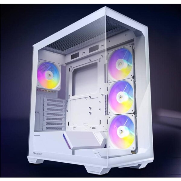 Antec C3 ARGB White ATX, 270 Degrees Full View, 4x ARGB PWM Fans with control, 36CM top, 24cm Front. Cable Management, GPU 41.5 CM. Ultra Gaming Case