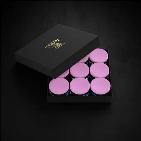 TAOM PYRO PINK Pool Snooker Billiard Cue Chalk 9 x Blocks