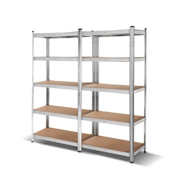 Warehouse Rack Garage Metal Storage Shelves - 2x1.8M