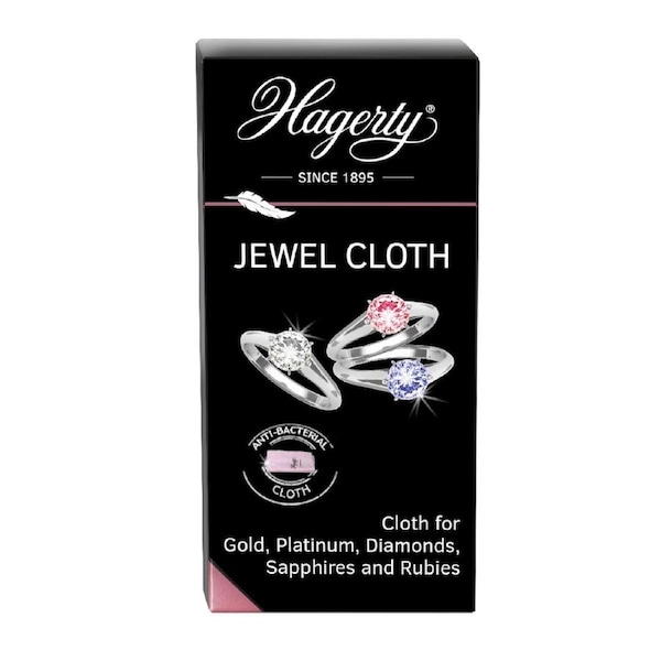 Hagerty Cleaning Products Jewellery Stone Cleaning Shine Cloth 30x36cm