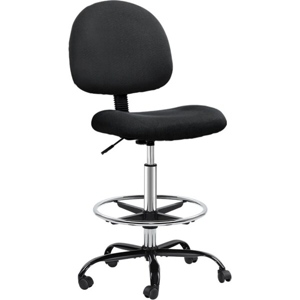Office Chair Veer Drafting Stool Fabric Chairs Black