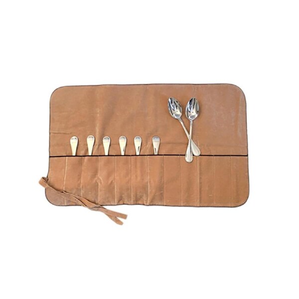 Hagerty Cleaning Products Silver Guard Cutlery Roll for 12 Tablespoons