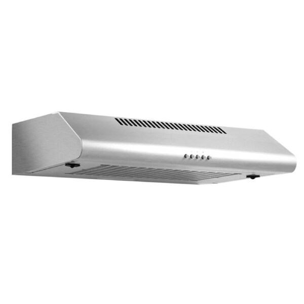 Fixed Range Hood Rangehood Stainless Steel Kitchen Canopy 60cm 600mm
