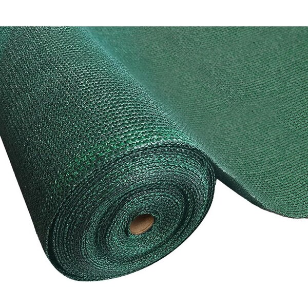 Sun Shade Cloth Sail Roll Mesh Green 195GSM - 1.83x20m