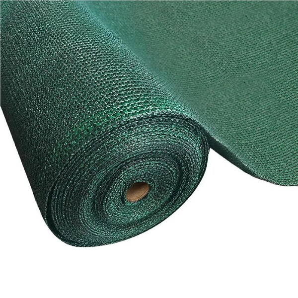 Sun Shade Cloth Sail Roll Mesh Green 195GSM - 3.66x20m