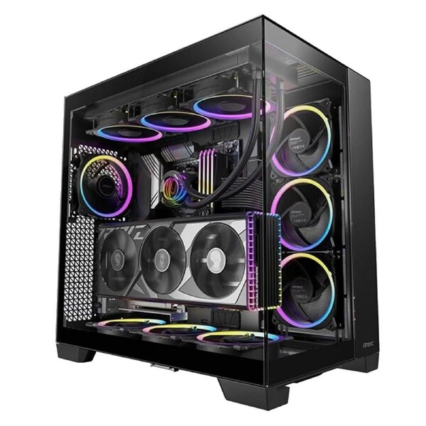 Antec C8 ARGB E-ATX, ATX, Dual Chamber, 2x 16CM ARGB Reverse Fans, 1x 14CM ARGB, USB-C, Large Clearance, 8x PCI for Large GPU, Ultra Case