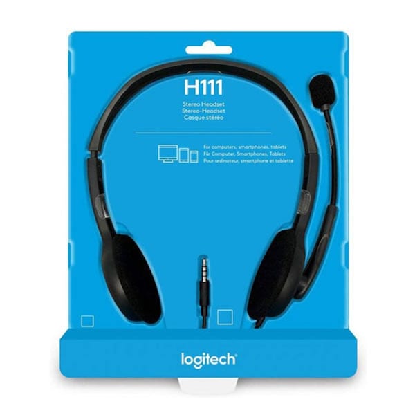 Logitech H111 Stereo Headset Single Jack