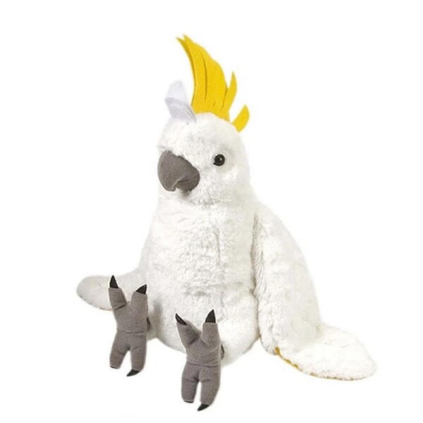 12inch Cockatoo Bird Plush Toy Soft Stuffed Animal