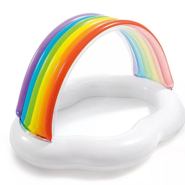 Rainbow Cloud Inflatable Pool Outdoor Baby/Kids Pool 1+