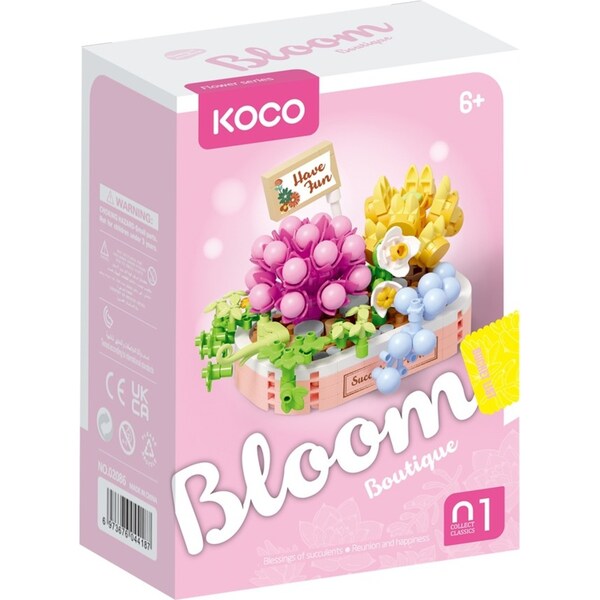 249pc Koco Succulent Combination Potted Plants Kids/Children Building Toy 6y+