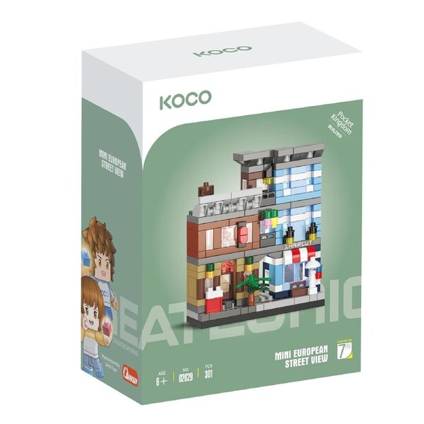 301pc Koco Detective Agency Kids/Children Building Bricks/Blocks Assemble Toy 6+